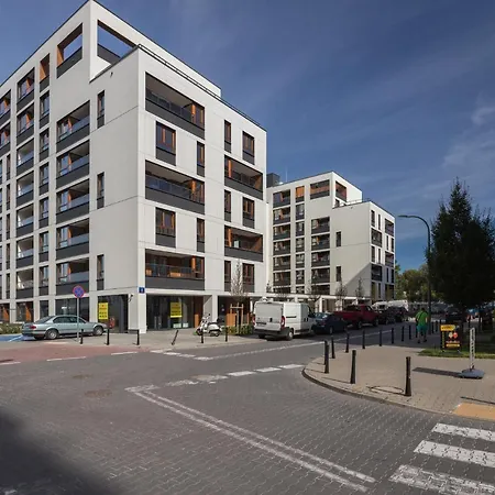 Apartment Ecru With Balcony Wwa41 Warsaw